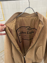 Load image into Gallery viewer, 1990s Armani Fleece Bomber with Iridescent Lining - Size L