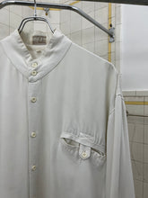 Load image into Gallery viewer, 1980s Marithe Francois Girbaud x Closed Viscose Raised Collar Button Down Shirt - Size M