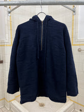 Load image into Gallery viewer, 1990s Yohji Yamamoto x Y’s Camo Textured Knit Quarter Zip Hoodie - Size M