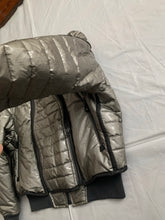 Load image into Gallery viewer, aw1994 Issey Miyake Dual Zip Robocop Bomber with Coated Nylon - Size XL