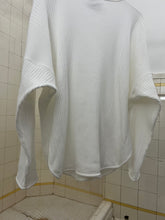 Load image into Gallery viewer, 1980s Marithe Francois Girbaud x Millesimes Varied Rib-Knit Batwing Cardigan - Size M