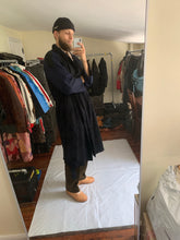 Load image into Gallery viewer, ss1998 Yohji Yamamoto Oversize Jersey and Gabardine Trench Coat - Size OS