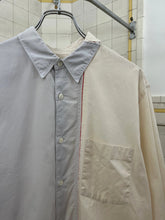 Load image into Gallery viewer, 2000s Comme des Garcons Homme Reconstructed Two Part Poplin Shirt - Size M