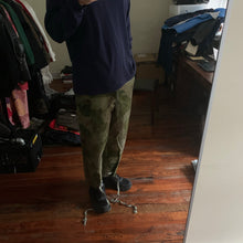 Load image into Gallery viewer, 1950s Vintage Belgian Brushed Camo Cargo Pants - Size M