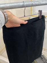 Load image into Gallery viewer, 2000s Mandarina Duck Black Workskirt with Hidden Front Pockets - Size XS