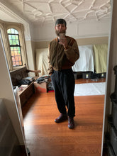 Load image into Gallery viewer, 1990s Armani Painted Corduroy and Velour Bomber - Size XL