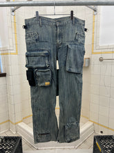 Load image into Gallery viewer, ss2005 Junya Watanabe x Porter Denim Cargo Pants - Size L