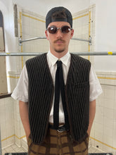 Load image into Gallery viewer, 1990s Armani Thick Corduroy Vest with Fleece Lining - Size XL