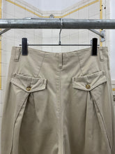Load image into Gallery viewer, 1980s Marithe Francois Girbaud x Closed Double Pleated Trousers with Double Pleated Back Pockets - Size S