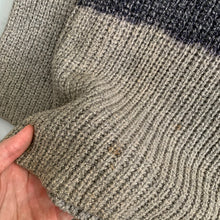 Load image into Gallery viewer, aw1993 CDGH+ Grey Dip Dyed Knitted Sweater - Size OS