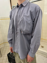 Load image into Gallery viewer, 1980s Marithe Francois Girbaud x Closed Faded Lavender Layered Front Pocket Shirt -Size L