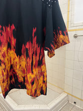 Load image into Gallery viewer, aw2004 Bernhard Willhelm Flame Football T-Shirt - Size M