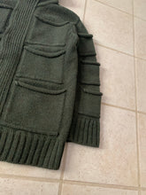 Load image into Gallery viewer, 1990s Ryuichiro Shimazaki Multi-Pocket Wool Hooded Sweater - Size M
