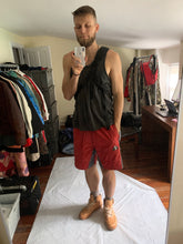 Load image into Gallery viewer, 2010s Cav Empt Red Paneled Technical Shorts - Size L