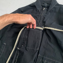 Load image into Gallery viewer, 2000s Vintage DKNY Fade Hidden Cargo Jacket with Contrast Stitching - Size M