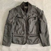 Load image into Gallery viewer, aw2000 Issey Miyake Grey Ballistic Nylon Cargo Moto Jacket - Size M