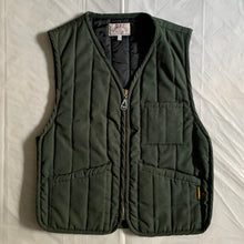 Load image into Gallery viewer, 1990s Armani Forest Green Padded Quilted Vest - Size L