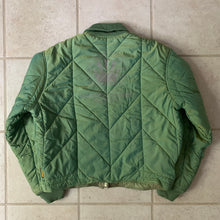 Load image into Gallery viewer, 1990s Armani Textured Iridescent Green Nylon "Hyper Cold" Cropped Jacket - Size L