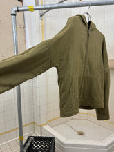 Load image into Gallery viewer, 2000s Mandarina Duck Reversible Linen/Towel Hoodie with Neck Cutout- Size M
