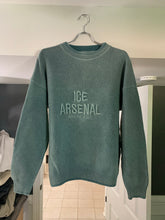Load image into Gallery viewer, 1990s Armani Embroidered "Ice Arsenal" Faded Knitted Sweater - Size L