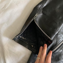 Load image into Gallery viewer, aw1991 Yohji Yamamoto 6.1 The Men Extended Black Cowhide Leather Jacket - Size OS