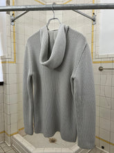 Load image into Gallery viewer, 2000s Samsonite 'Travel Wear' Glacier White Knitted Pullover Hoodie - Size M