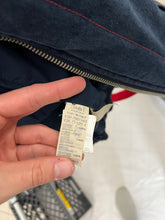 Load image into Gallery viewer, aw1993 Armani Denim Life Preserver Jacket with Removable Sleeves and Packable Hood - Size M