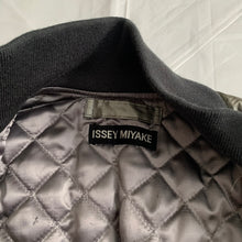 Load image into Gallery viewer, aw1994 Issey Miyake Dual Zip Robocop Bomber with Coated Nylon - Size XL