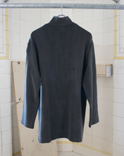 Load image into Gallery viewer, 1990s Yohji Yamamoto Textured Faded Quarter Zip Pullover - Size L