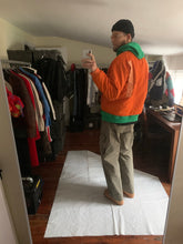 Load image into Gallery viewer, 1990s Armani Orange Nylon Safety Work Jacket - Size XL
