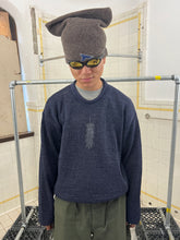 Load image into Gallery viewer, ss1994 Issey Miyake Silk Sweater with Feather Applications - Size L