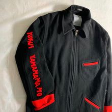 Load image into Gallery viewer, aw1990 Yohji Yamamoto Wool "Yohji Yamammamamo" Chore Jacket - Size M