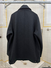 Load image into Gallery viewer, Late 1990s Mandarina Duck Laser Cut Wool Peacoat - Size L