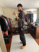 Load image into Gallery viewer, 1980s CDGH Earth Tone Plaid Work Blouson - Size L