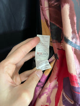 Load image into Gallery viewer, aw1997 Yohji Yamamoto Polyurethane Coated Abstract Print Trench Coat - Size OS