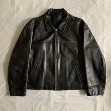 Load image into Gallery viewer, aw1991 Yohji Yamamoto 6.1 The Men Black Leather Jacket - Size M