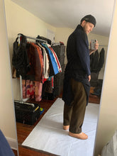 Load image into Gallery viewer, ss1998 Yohji Yamamoto Oversize Jersey and Gabardine Trench Coat - Size OS