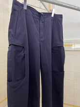 Load image into Gallery viewer, 2000s Mandarina Duck Navy 'Cocoon' Aeropants with Egg Cell Cargo Pockets - Size OS