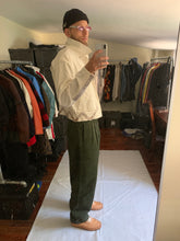 Load image into Gallery viewer, ss1993 Issey Miyake Cropped Linen Work Jacket - Size XL