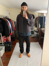 Load image into Gallery viewer, 1980s CDGH Earth Tone Plaid Work Blouson - Size L