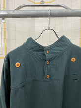 Load image into Gallery viewer, 1980s Marithe Francois Girbaud Batwing Shirt with Deforming Shoulder Button Detail - Size L