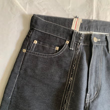 Load image into Gallery viewer, 2000s CDGH Reconstructed Split Demin Pants - Size S