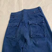 Load image into Gallery viewer, 1980s Katharine Hamnett High Waist &amp; Tapered Military Trousers - Size M