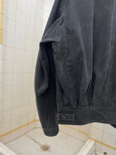 Load image into Gallery viewer, 1980s Armani Cropped Waxed Linen Military Blouson - Size S