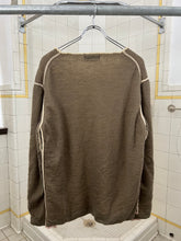 Load image into Gallery viewer, aw2004 Issey Miyake Double Layered Sweater with Exposed Seams - Size M