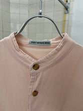 Load image into Gallery viewer, ss2000 Issey Miyake Men Dusty Pink Mandarin Collar Shirt - Size M