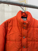 Load image into Gallery viewer, 1990s Armani Orange Iridescent Cropped Puffer - Size S