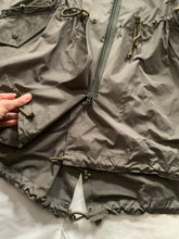 Load image into Gallery viewer, ss2004 Issey Miyake Military Khaki Bungee Cord Long Raincoat - Size M