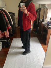 Load image into Gallery viewer, 1990s Armani Red Modular Bondage Jacket - Size L