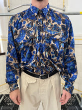 Load image into Gallery viewer, 1980s Katharine Hamnett Oversized Floral Cargo Pocket Shirt - Size OS
